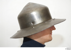  Photos Medieval Knight Kettle Hat plate Helmet 1 